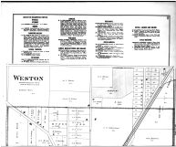 Weston - Above, Wood County 1886